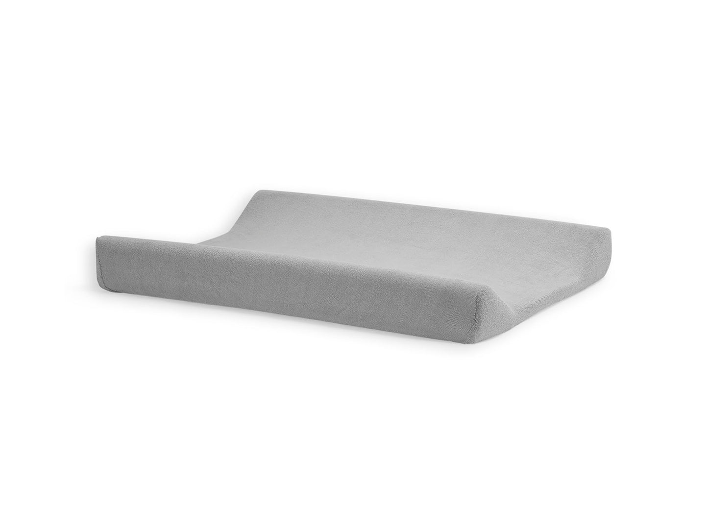 Jollein - Aankleedkussenhoes badstof DUOPACK 'Light Grey' - 50x70cm