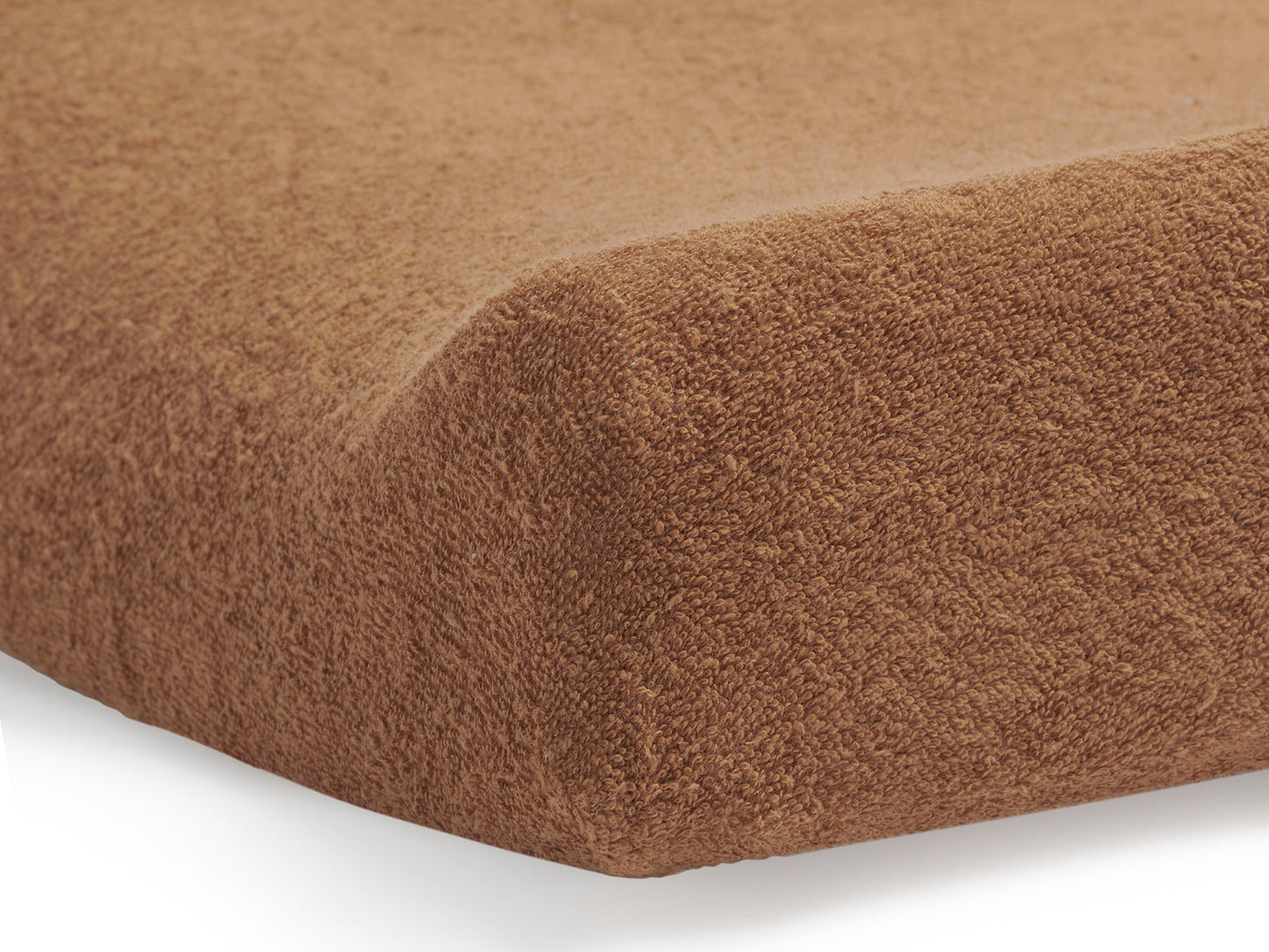 Jollein - Aankleedkussenhoes badstof DUOPACK 'Caramel' - 50x70cm