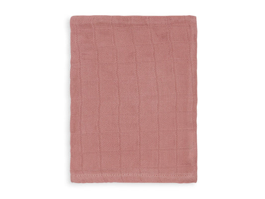 Jollein - Hydrofiel Washandje - Bamboe 'Pale Pink' - 3 STUKS