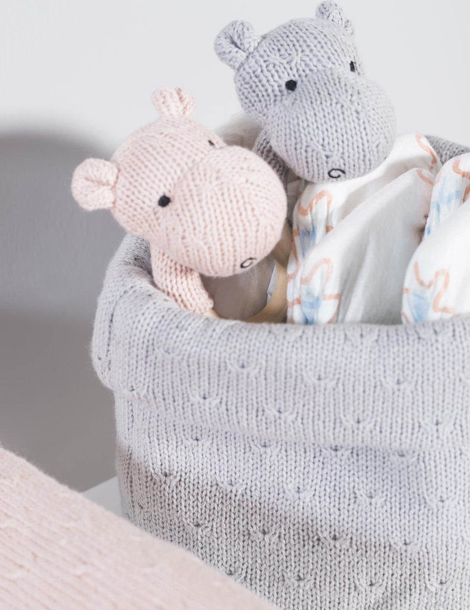 Jollein - Bijtring 'Hippo' Grijs