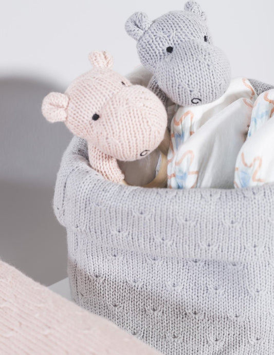 Jollein - Bijtring 'Hippo' Grijs