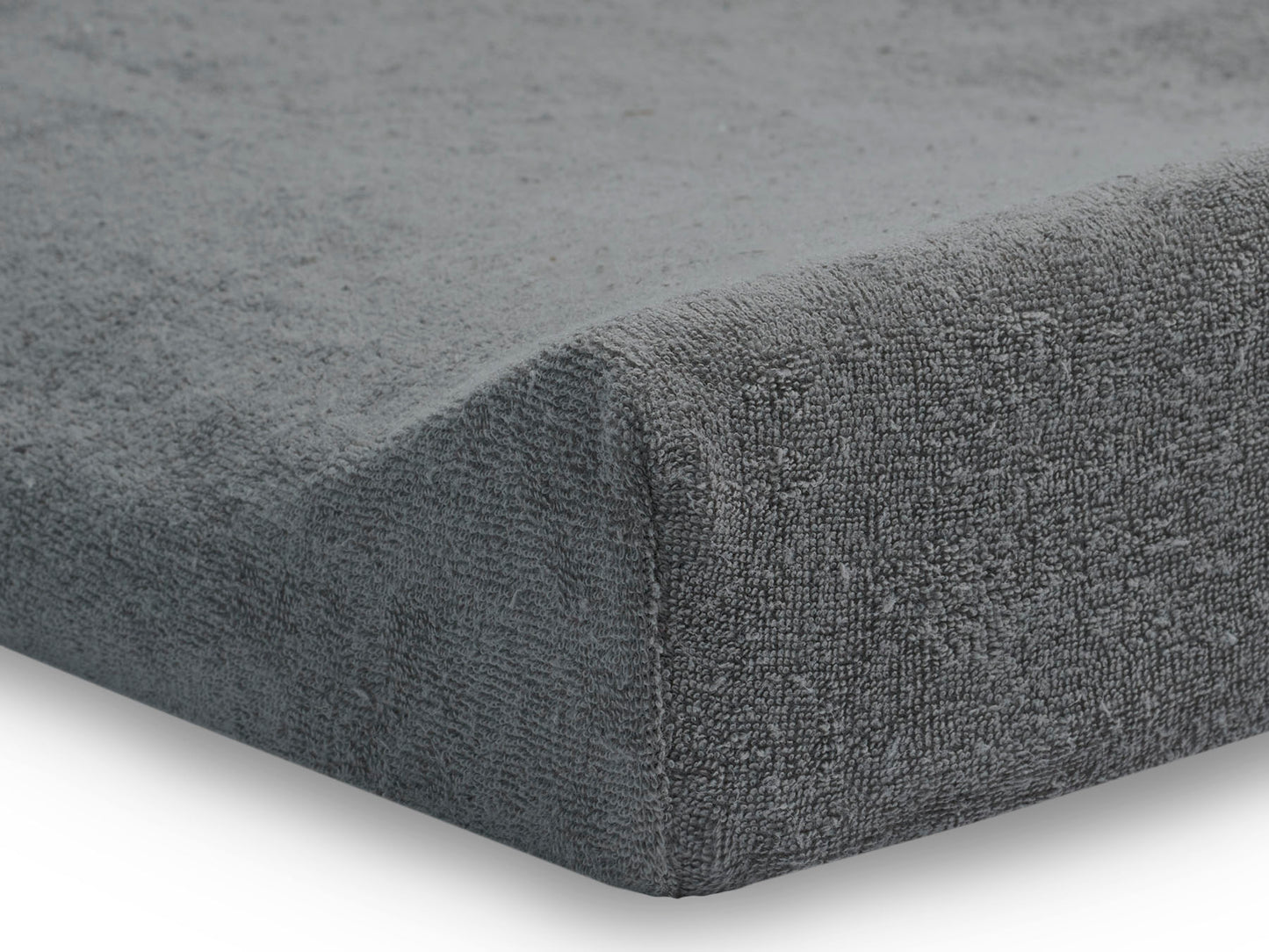 Jollein - Aankleedkussenhoes badstof DUOPACK 'Storm Grey' - 50x70cm