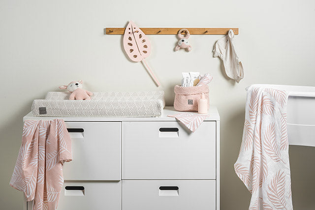 Jollein - Hydrofiel Washandje - 'Nature' Pale Pink - 3 STUKS