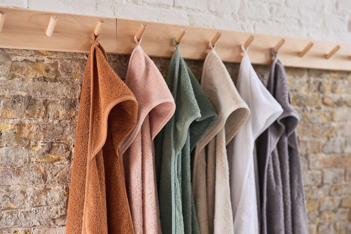 Jollein - Badcape badstof 'Storm Grey' - 75x75cm