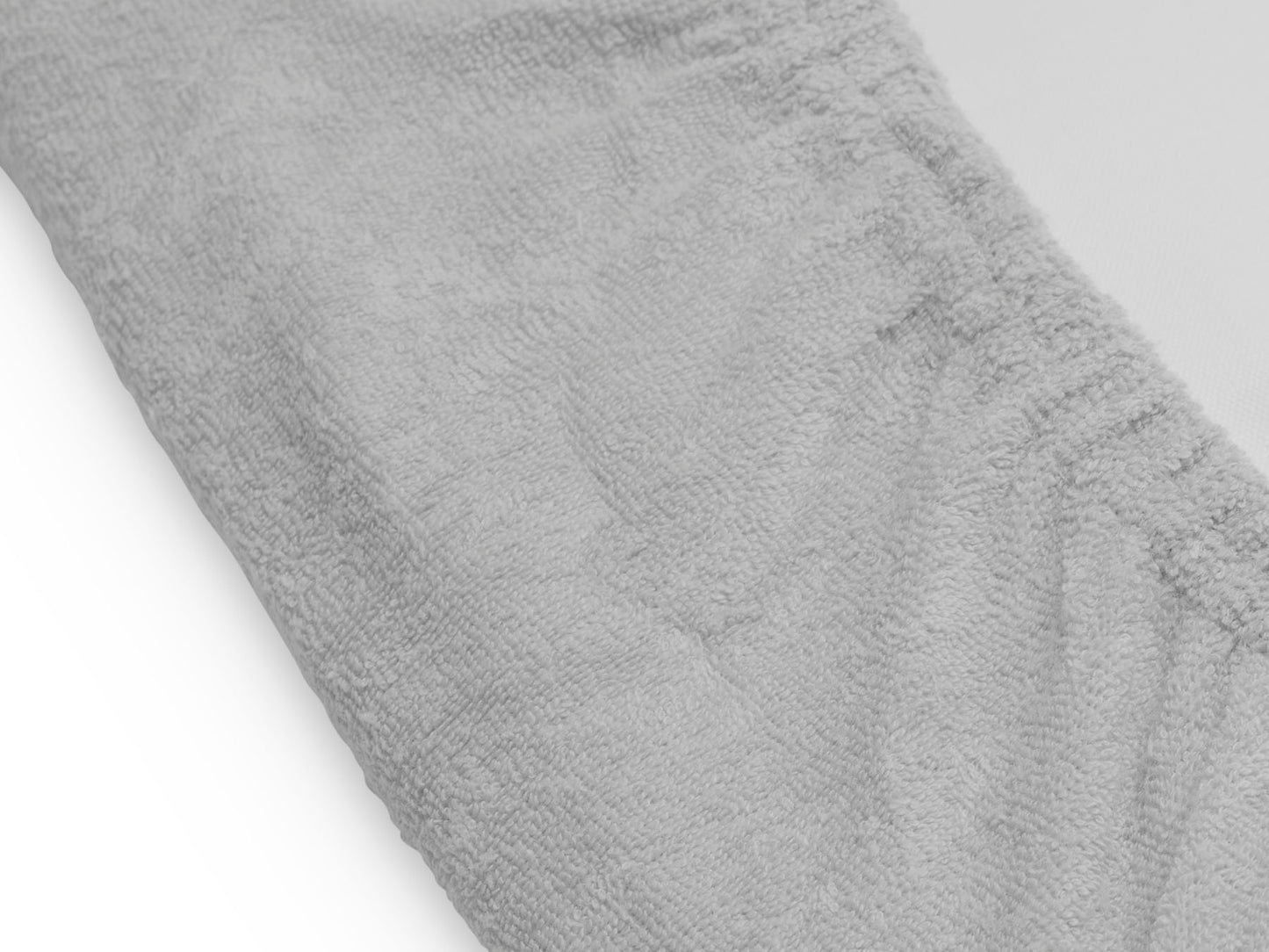 Jollein - Aankleedkussenhoes badstof DUOPACK 'Light Grey' - 50x70cm