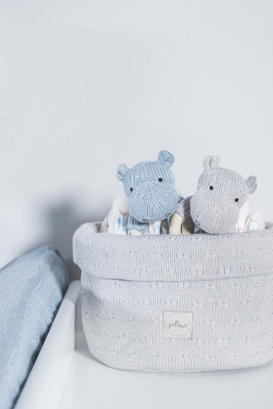 Jollein - Bijtring 'Hippo' Blauw