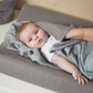 Jollein - Hydrofiel Washandje -Bamboe 'Storm Grey' - 3 STUKS