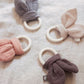 Jollein - Bijtring Siliconen - Bunny Ears 'Chestnut'
