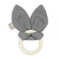 Jollein - Bijtring Siliconen - Bunny Ears 'Grey'